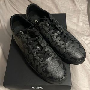 Mens Coach Clip Low Top Sneaker